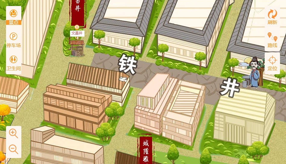 定安智慧景区：手绘地图与语音导览的完美融合