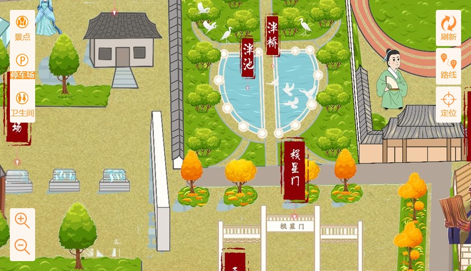 定安手绘地图景区语音讲解导览系统：智慧景区建设的基石